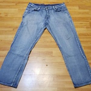 Mens Urban Pipline Jean's sz 36x32 light wash